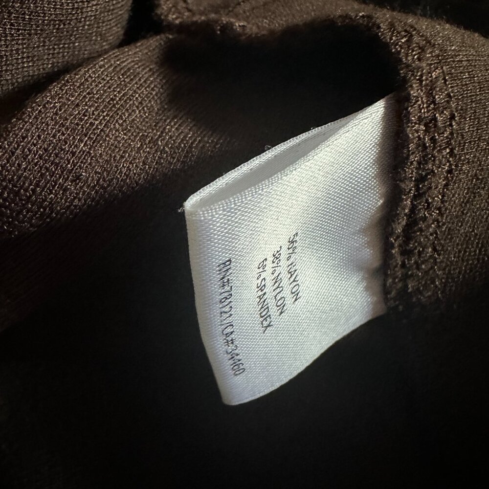 Eileen‎ Fisher Straight Pant Yoke Rayon Knit Musel Brown size XL - Picture 5 of 5